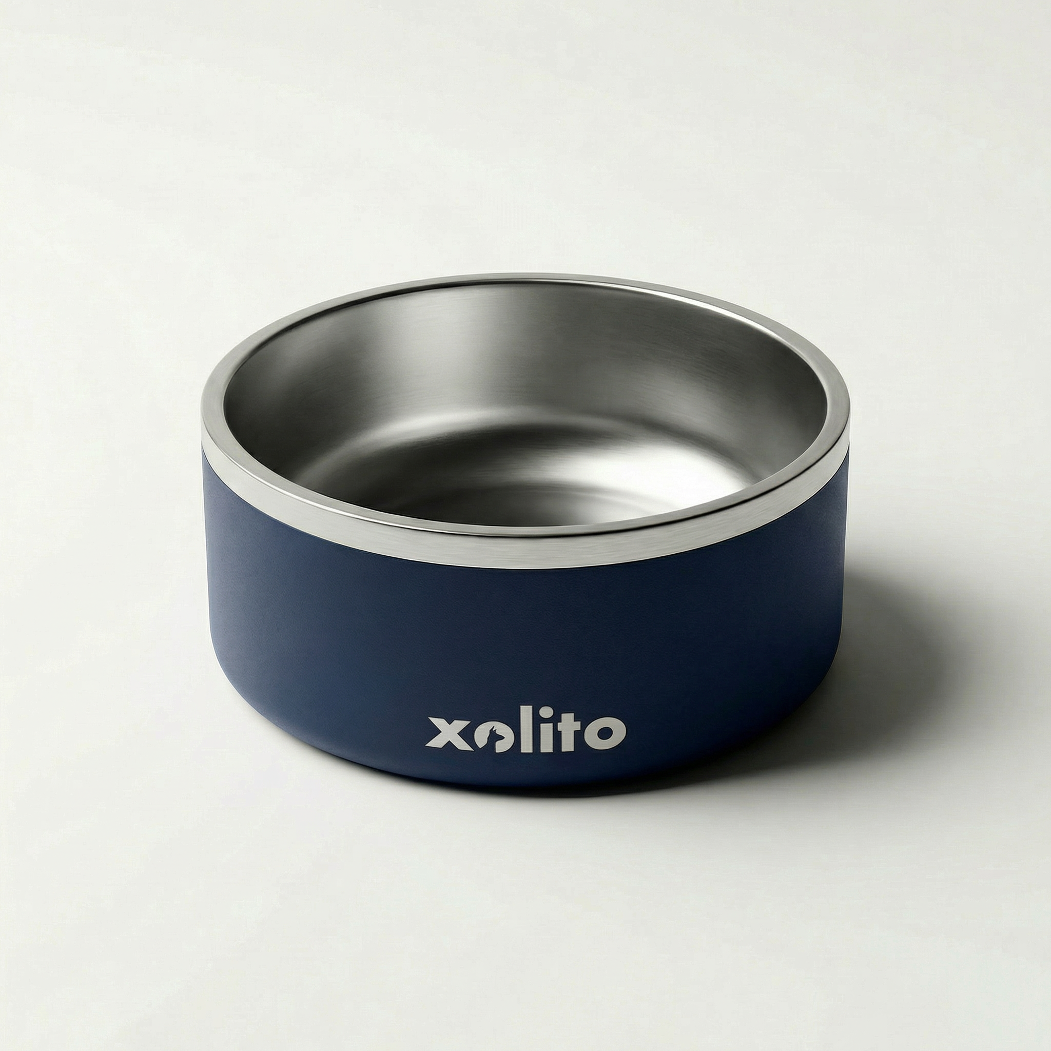 Xolito 64 oz Stainless Steel Dog Bowl | Insulated & Non-Slip