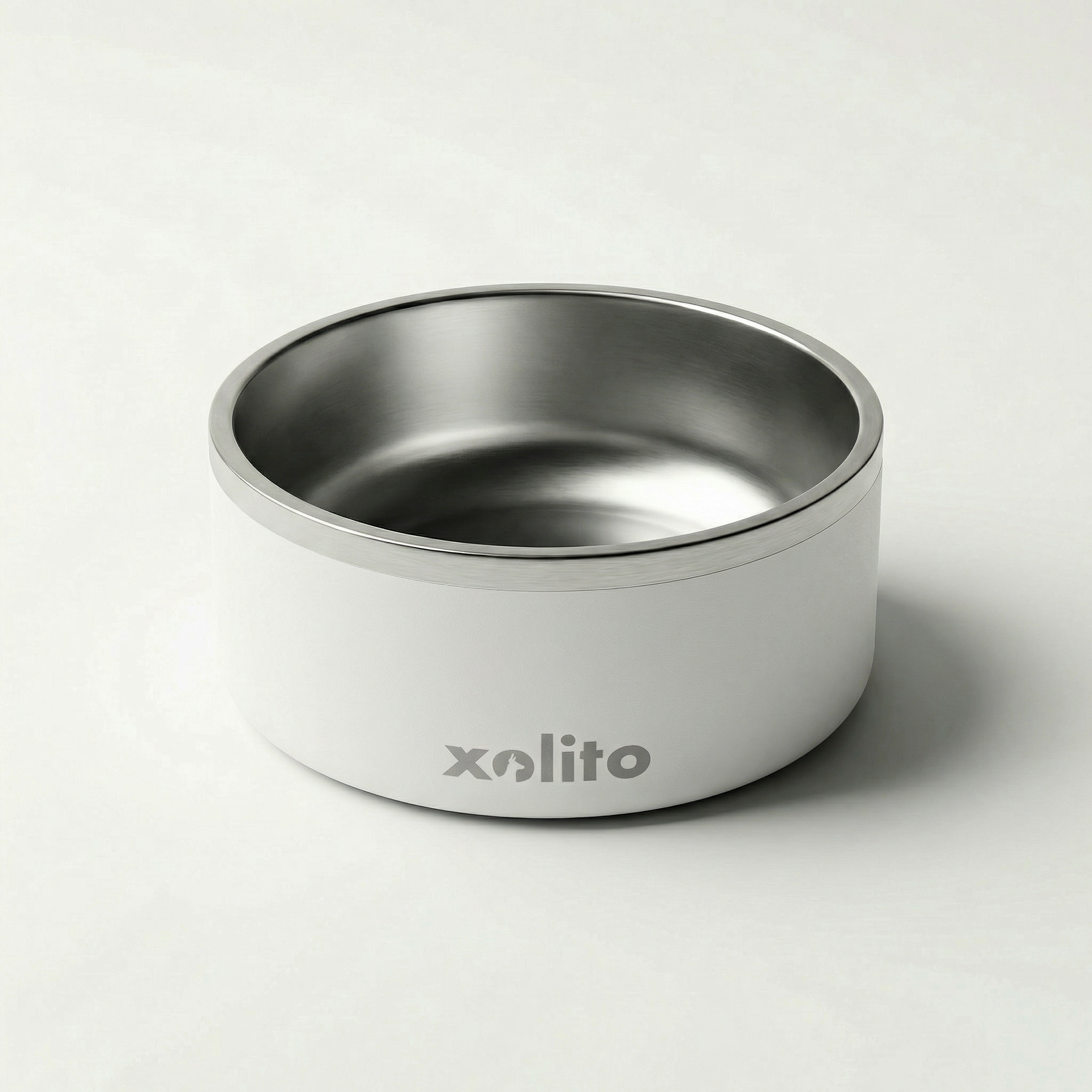 Xolito 64 oz Stainless Steel Dog Bowl | Insulated & Non-Slip